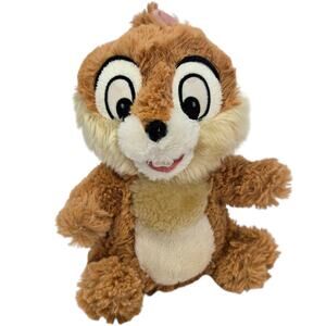 Disney‎ Store Chip Chipmunk Forest Cartoon Forest Stuffed Animal Plush 10"
